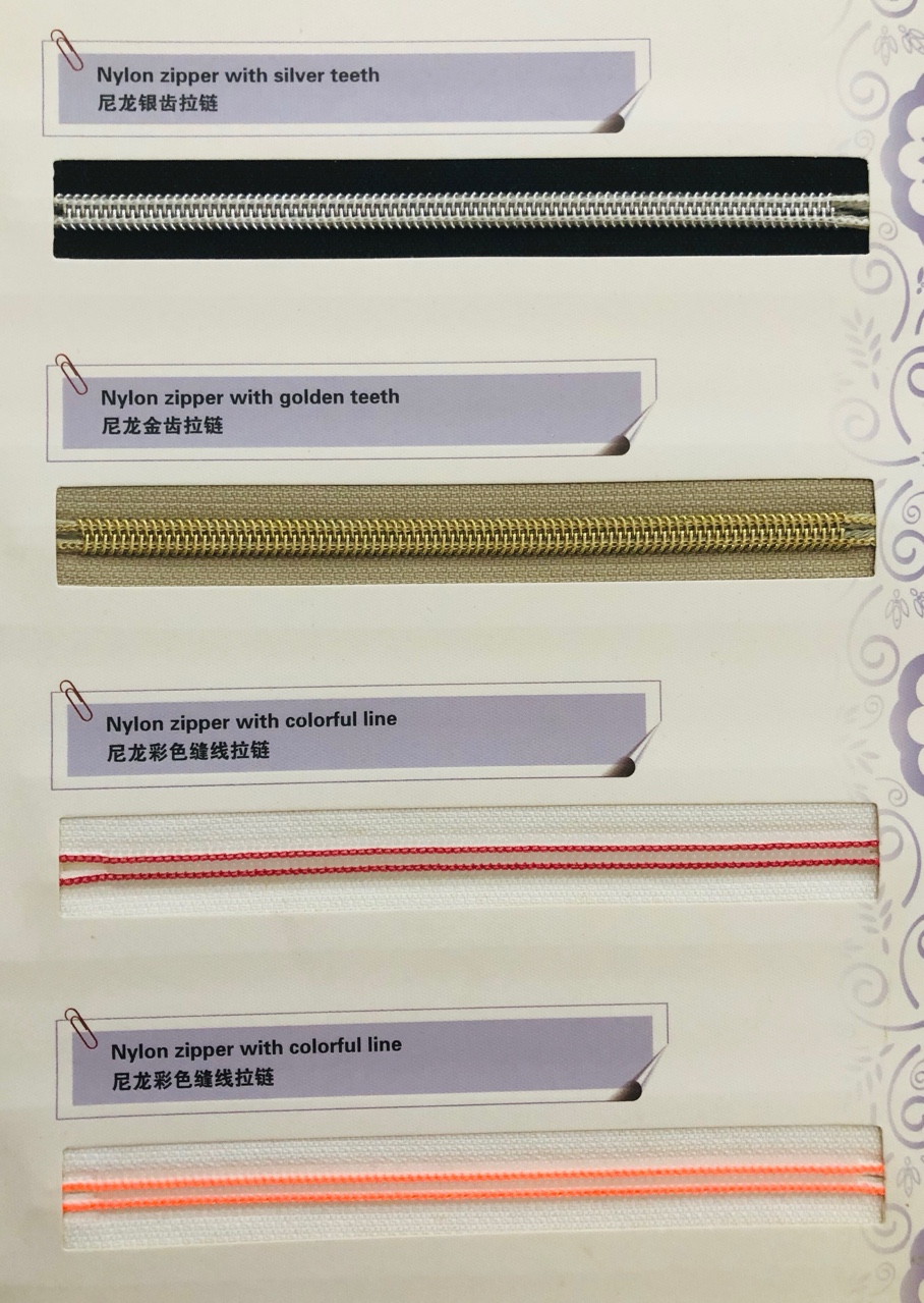 Dây kéo nylon (#3, #5, #8, #10)